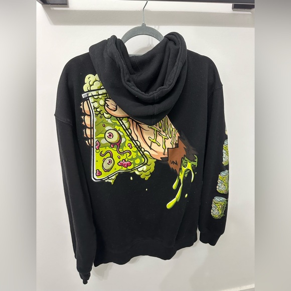 (NIB) MAYC / Mutant Ape Serum X-Large Hoodie In Black. 💙 - Picture 5 of 8